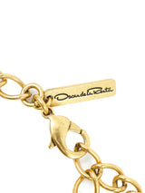 Oscar de la Renta Rose Bib Necklace Accessory arcadeshops.com