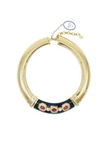 Christian Dior Crystal Collar Necklace Accessory arcadeshops.com
