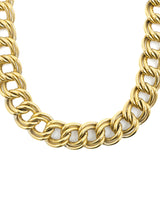 Givenchy Goldtone Rope Chain Collar Necklace Accessory arcadeshops.com