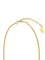 Christian Dior Rhinestone Logo Necklace Accessory arcadeshops.com