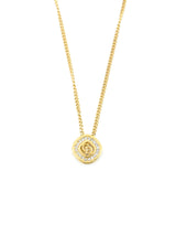 Christian Dior Rhinestone Logo Necklace Accessory arcadeshops.com