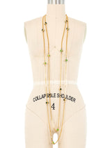 Gripoix Extended Chain Necklace Accessory arcadeshops.com