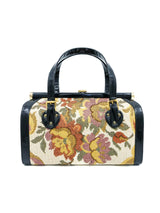 Patent Trimmed Tapestry Doctor's Bag Accessory arcadeshops.com