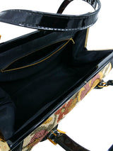 Patent Trimmed Tapestry Doctor's Bag Accessory arcadeshops.com