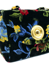1960s Floral Carpet Bag Accessory arcadeshops.com