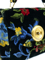 1960s Floral Carpet Bag Accessory arcadeshops.com