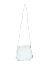 Carlos Falchi Gray Leather Buffalo Bag Accessory arcadeshops.com