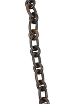 Wood Chainlink Necklace Accessory arcadeshops.com