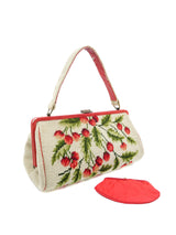 1960s Needlepoint Handbag Accessory arcadeshops.com