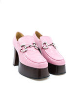 Gucci Pink Platform Loafers, 37.5 Accessory arcadeshops.com