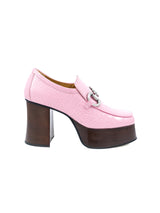 Gucci Pink Platform Loafers, 37.5 Accessory arcadeshops.com