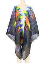 Issey Miyake Pleated Rainbow Shawl Top arcadeshops.com