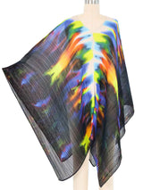 Issey Miyake Pleated Rainbow Shawl Top arcadeshops.com