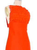 1960s Courreges Ruffled Apron Dress Dress arcadeshops.com