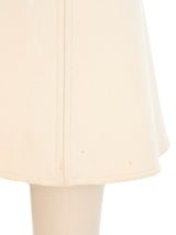 1960s Courreges Ivory Mini Dress Dress arcadeshops.com