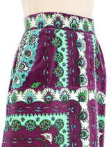 1960s Emilio Pucci Velvet Mini Skirt Bottom arcadeshops.com