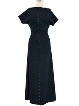 Yohji Yamamoto Button Maxi Dress Dress arcadeshops.com