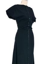 Yohji Yamamoto Button Maxi Dress Dress arcadeshops.com
