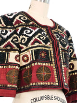 Oscar de la Renta Embellished Bolero Jacket arcadeshops.com