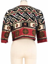 Oscar de la Renta Embellished Bolero Jacket arcadeshops.com