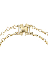 Tiered Gold Coin Necklace Accessory arcadeshops.com