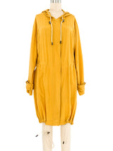 2013 Gucci Mustard Silk Anorak Jacket Jacket arcadeshops.com