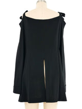 Romeo Gigli Cold Shoulder Jacket Jacket arcadeshops.com