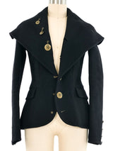 Jean Paul Gaultier Tailored Wool Sailor Coat Outerwear arcadeshops.com