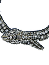 Vera Wang Crystal Snake Necklace Accessory arcadeshops.com