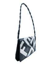Fendi Sequin Logo Crossword Clutch Accessory arcadeshops.com