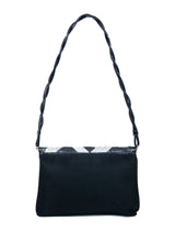 Fendi Sequin Logo Crossword Clutch Accessory arcadeshops.com