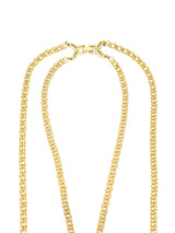 Layered Byzantine Cross Pendant Necklace Accessory arcadeshops.com