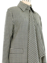 Yohji Yamamoto Houndstooth Jacket Cape Jacket arcadeshops.com