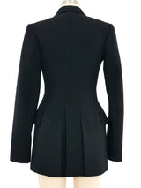 Alaia Double Breasted Tailored Blazer Jacket arcadeshops.com