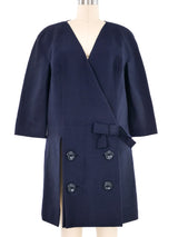 1960s Charles Cooper Navy Bow Accented Jacket Jacket arcadeshops.com