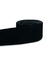 Oscar de la Renta Velvet Crystal Buckle Belt Accessory arcadeshops.com