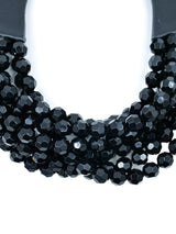 Fairchild Baldwin Bead and Leather Bib Necklace Accessory arcadeshops.com