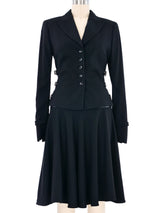 Escada Buckled Skirt Suit Suit arcadeshops.com