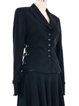 Escada Buckled Skirt Suit Suit arcadeshops.com