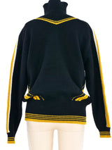 Kansai Yamamoto Air Force Graphic Sweater Top arcadeshops.com