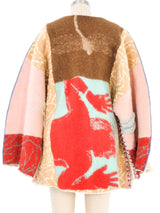 Patchwork Felted Wool Jacket Jacket arcadeshops.com