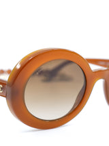 Chanel Round Lens Bead Chain Sunglasses Accessory arcadeshops.com