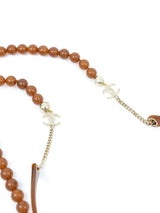 Chanel Round Lens Bead Chain Sunglasses Accessory arcadeshops.com