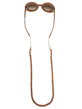 Chanel Round Lens Bead Chain Sunglasses Accessory arcadeshops.com