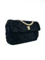 Chanel Persian Lamb Single Flap Bag Accessory arcadeshops.com