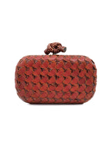 Bottega Veneta Textured Leather Knot Clutch Accessory arcadeshops.com