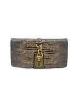 Bottega Veneta Lizard Clutch Accessory arcadeshops.com