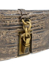 Bottega Veneta Lizard Clutch Accessory arcadeshops.com
