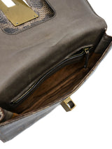 Bottega Veneta Lizard Clutch Accessory arcadeshops.com