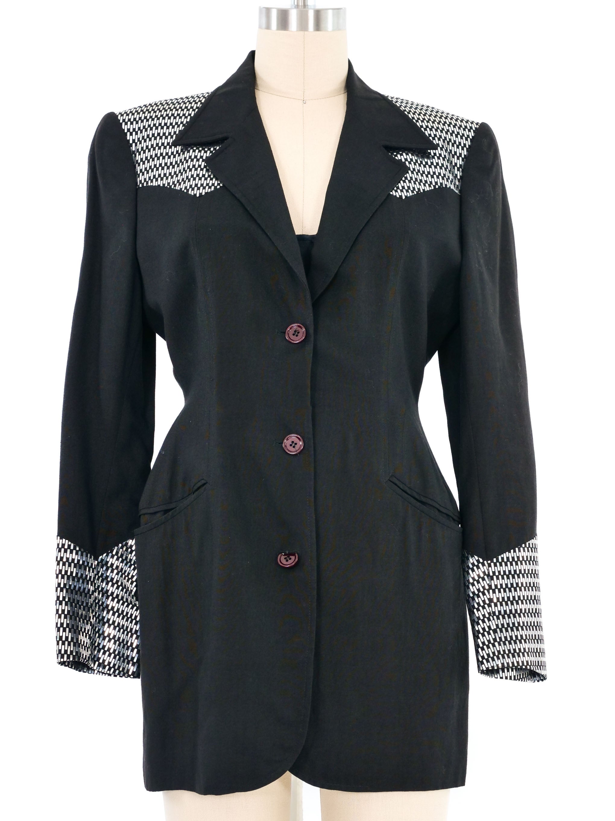 90s katharine hamnett accessory doublet（Women's Katherine